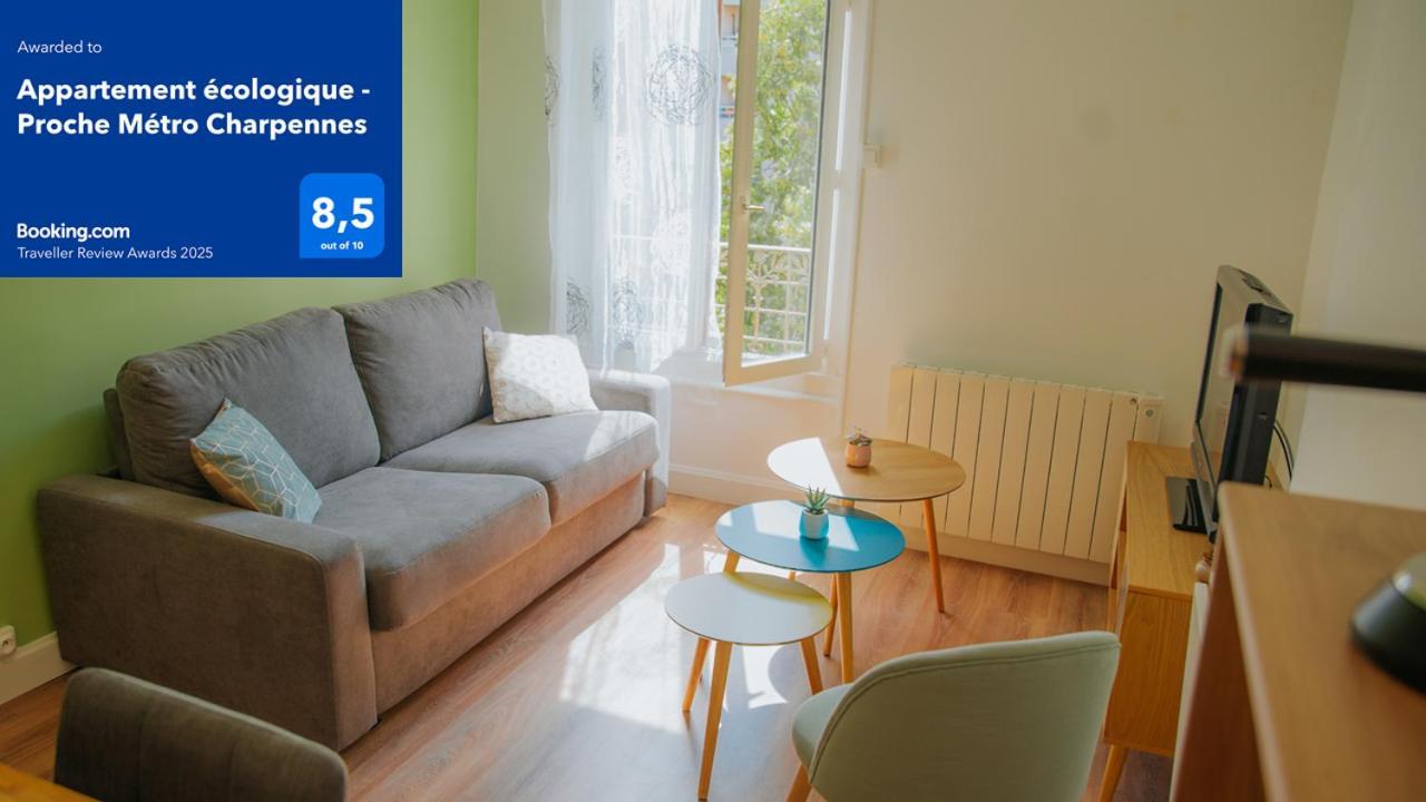 Appartement écologique - Proche Métro Charpennes Villeurbanne Esterno foto
